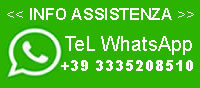 Scrivici o Telefona con Whatsapp +393335208510