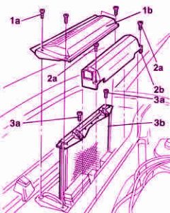 Sostituire filtro antipolline Alfa Romeo 166